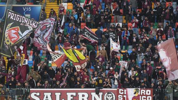 Salernitana-Udinese: scambio di cortesie e doni fra tifoserie
