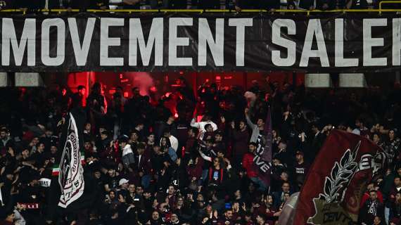 Serie B, numero di tifosi in trasferta: Salernitana al terzo posto