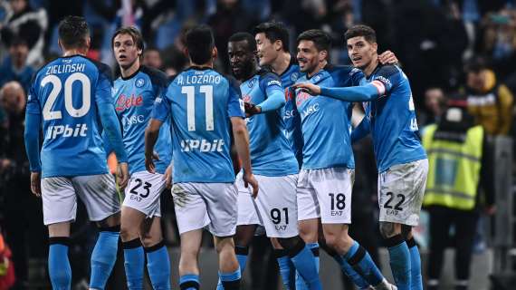 Serie A, il Napoli ritorna alla vittoria, battuta l'Atalanta: la classifica