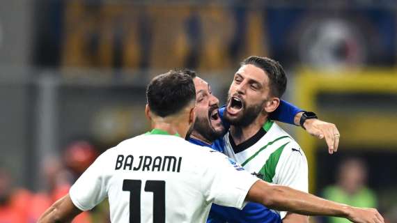 Serie A, il Sassuolo sorprende l'Inter, vincono anche Napoli e Lazio contro Udinese e Torino: la classifica