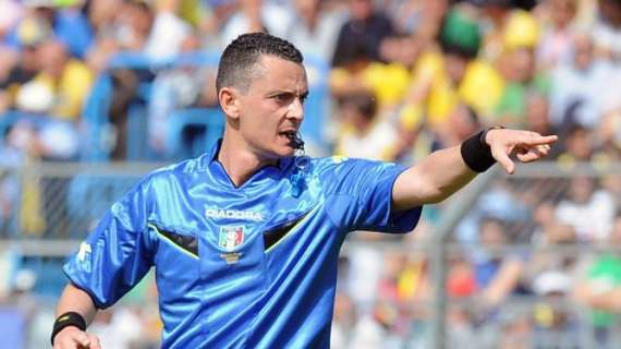 SALERNITANA-CROTONE: la scheda dell'arbitro Aureliano