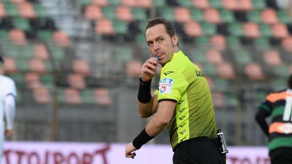SERIE B: le designazioni arbitrali della 18^ giornata di andata