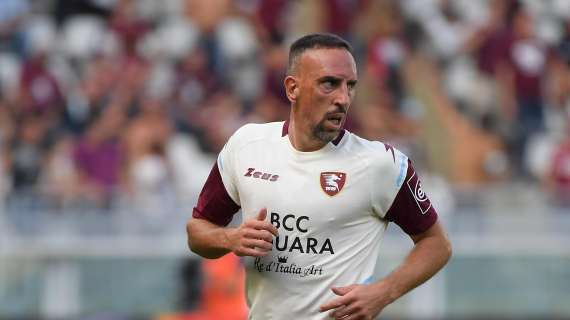 Salernitana ko a Torino, Ribery non basta per restare in Serie A