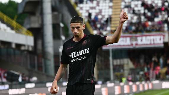 Salernitana, doppio hurrà per il giovane Sfait