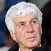 Gasperini a colloquio con i senatori della Roma al matrimonio di Scamacca