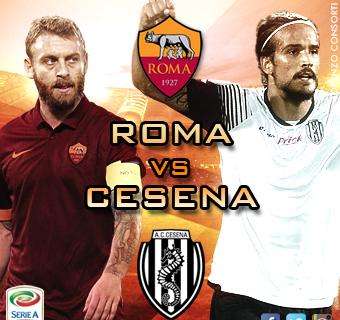 Roma-Cesena 2-0 - La gara sui social