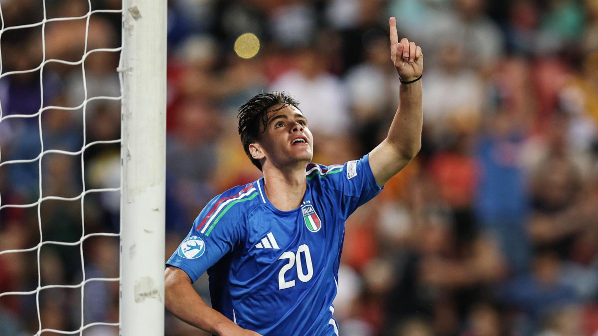 La gara di Pisilli contro la Svezia U21 tra gol, un palo e belle giocate