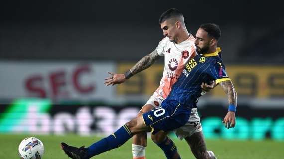 Hellas Verona-Roma 3-2 - Tengstedt, Magnani e Harroui stendono i giallorossi