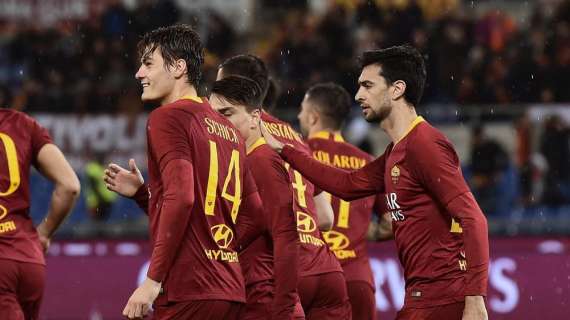 Roma-Virtus Entella 4-0 - Le pagelle del match