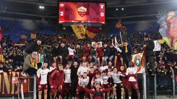 LA VOCE DELLA SERA - La Roma vince il derby grazie ai gol di Pellegrini e Saelemaekers. Ranieri: "Adesso siamo una squadra". Mancini: "Bellissimo vedere i nostri tifosi contenti. Koné: "Abbiamo le carte in regola per risalire la classifica"