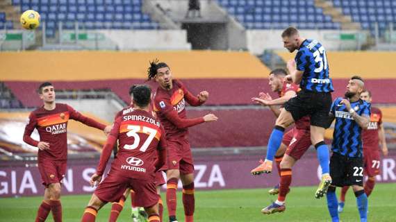 Inter-Roma a "rischio" record in caso di pareggio