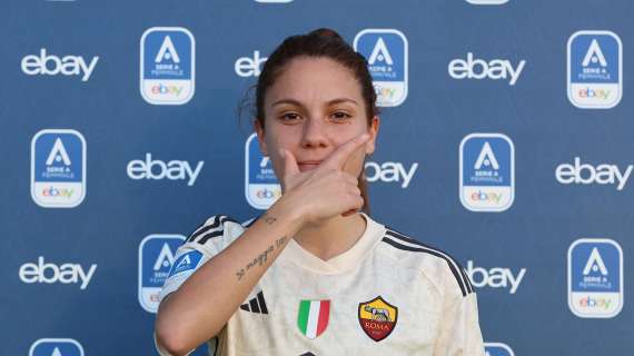 Roma Femminile, Giugliano: "Emozionata per la candidatura al Pallone d'Oro. Ho chiesto il permesso a Dybala per esultare come lui"