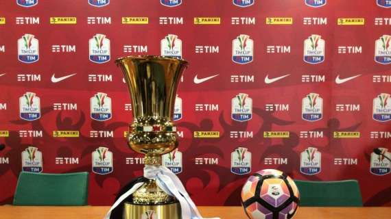 Coppa Italia, Roma-Virtus Entella alle 21