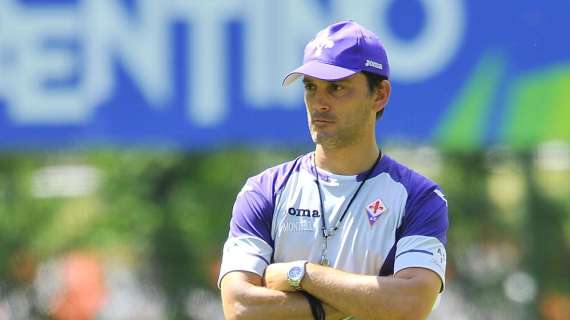 Fiorentina, Montella: "La Roma è forte e si è rinforzata. Pizarro? Per adesso non può giocare"
