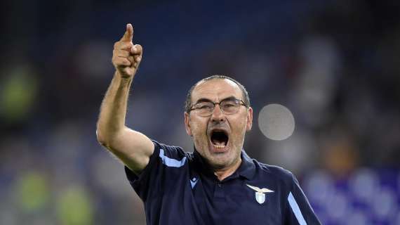 Lazio, Sarri: "Inesistente il rigore per la Roma nel derby. Zaniolo era in fuorigioco"