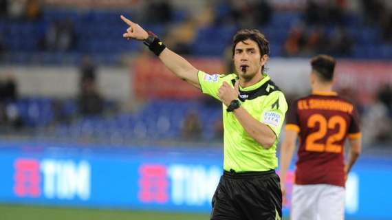 L'arbitro - Calvarese fine e inizio della Roma all'Olimpico. Nei due precedenti contro la Sampdoria è uscito sempre lo 0-2