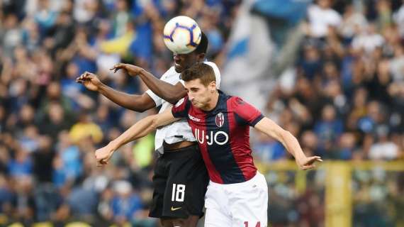 Bologna, Mattiello: "Il primo gol contro la Roma un segnale"