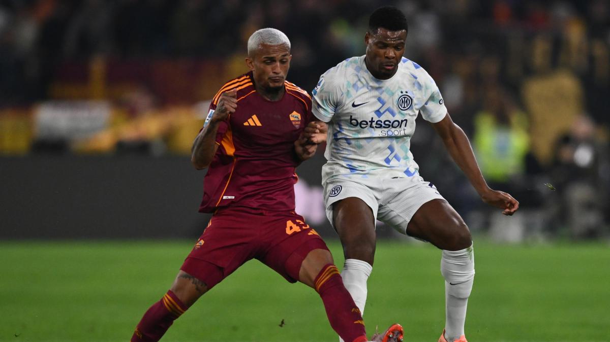 Roma-Inter 0-1 - Dybala sbaglia davanti a Sommer