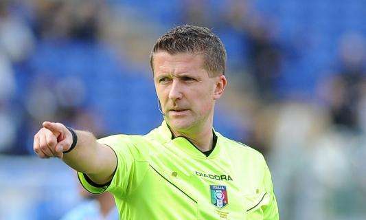 L'arbitro - Quarto derby romano in carriera per Orsato, con lui la Lazio è imbattuta